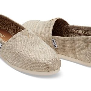 Toms Natural Metallic Women's Classic